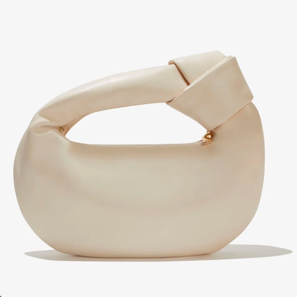 NWT MELIE BIANCO Alexandra Top Handle Bag in Cream